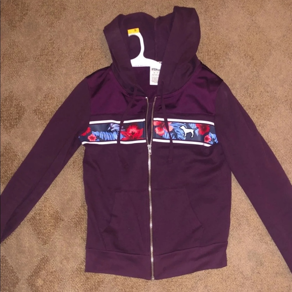 PINK Hawaiian Zip Up